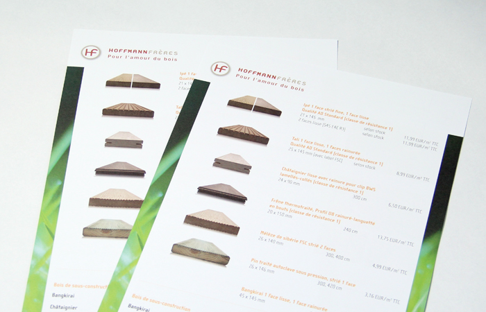 Flyer Tarifs